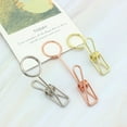 thumbnail image 3 of OUNONA 6-Pack Double-End Memo Clips for Tabletop, Photo Holders, Place Card & Name Card Clips, 3 of 7