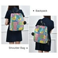 thumbnail image 7 of Smiling Faces Travel Laptops Backpack for Women Anti-theft Casual Work Bag Daypack Lightweight Laptop Bag, 7 of 7