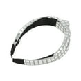 thumbnail image 5 of Unique Bargains 1 Pc Elegant Wide Headbands for Women Silver Tone, 5 of 6