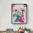 thumbnail image 2 of Taladro parcial forma especial DIY diamante pintura Noble Lady mosaico Kits arte de pared Hugtrwg Para estrenar, 2 of 9