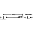 thumbnail image 4 of Hella 4532 Series Halogen Interior Chart Reading Lamp, 12V/5W, 4 of 7