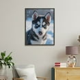 thumbnail image 4 of Paint by Numbers Kit for Adults, Siberian Husky Puppy Snowy Day Paint by Numbers, Easy Paint by Numbers Kit for Adults Beginner, DIY Adult Paint by Number Kits on Canvas, Home Decor, 4 of 7
