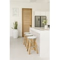 thumbnail image 2 of Classic Bistro Backless Rattan Counter Stool, 2 of 6