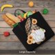 thumbnail image 5 of Easygdp Sunflower Gnomes 4 Bolsa Tote para Mujer, Bolso de Hombro para Trabajo, Playa, Viajes, Compras y Supermercado, 5 of 7