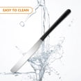 thumbnail image 3 of 1 Set Makeup Long Spatula For Artists And Professionals 16.0X0.4X0.2In Black, 3 of 9