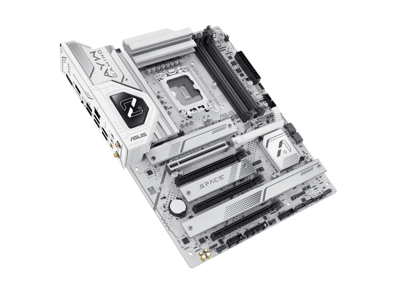 Asus Z890 AYW GAMING WIFI W Gaming Desktop Motherboard - Intel Z890 Chipset - Socket LGA-1851 - ATX (z890aywgamingwifiw)