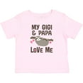 thumbnail image 3 of Inktastic My Gigi and Papa Love Me Girls Baby T-Shirt, 3 of 5