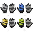 thumbnail image 4 of Xingzhi Cycling Mitten Hand Wraps Inner Gloves Shockproof Thicken Design Equipment Wear-resistance Non-slippery Hands Protector Blue, 4 of 5