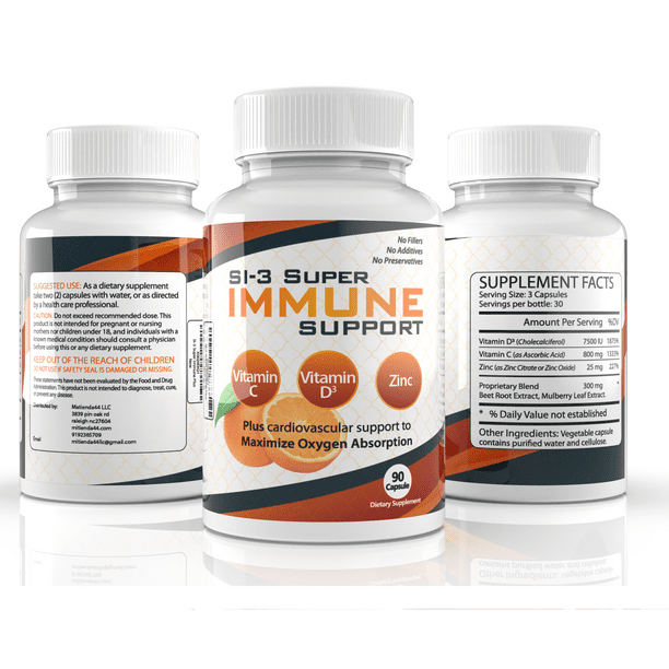 Ampk Support Immune Booster 90 Cap System Defense Supplement with