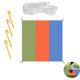 thumbnail image 3 of Rectángulo Impermeable Parasol Tela Oxford Playa Al Aire Libre Refugio Para El Sol Manta De Picnic Ligero Camping Rainfly Refugio Colores Surtidos Advancent HA026603-01, 3 of 7
