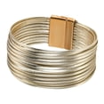 thumbnail image 2 of Pulsera para mujer fácil de usar, brazalete de moda, duradero, accesorios para atuendos con Estilo dorado A, 2 of 9