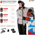thumbnail image 3 of Savior Heat Heated Mittens Battery Ski Gloves, Electric Rechargeable Mitts for Skiing Camping Hiking Arthritis Hands Men Women, 3 of 8