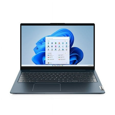 Lenovo Ideapad 5 15.6" Laptop, AMD Ryzen 7 5825U, 16GB RAM, 512GB SSD, Abyss Blue, Windows 11 Home, 82SG00BLUS