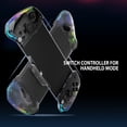 thumbnail image 4 of Game Controller for Switch OLED, Handheld All-in-One Gamepad with Adjustable LED Light Ergonomic Design 6-Axis Gyroscope Turbo Mapping, 4 of 6