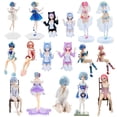 thumbnail image 2 of Figura de pijama de Anime Rem Re:Life In A Different World From Zero kawaii girl, silla Rem, juguetes de modelos de colección de PVC, 41 estilos, 2 of 4