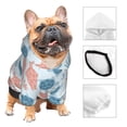thumbnail image 3 of Fotbe Sea Turtle Sudadera con Estampado para Perros Pequeños – Suéter con Capucha para Mascotas, Tela Suave de Forro Polar con Bolsillo-X-Large, 3 of 7
