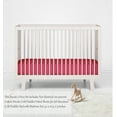 thumbnail image 4 of Bacati - MixNMatch Pin Dots Crib/Toddler Bed Sheets 100% Cotton Percale, Red, 2-Pack, 4 of 6