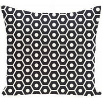 Simply Daisy 16" x 16" Honeycomb Pop Geometric Print Pillow