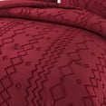thumbnail image 5 of NC Twin Comforter Sets With 1 Pillow Sham, 2 Piece Soft Bedding Set, Burgundy, 5 of 6