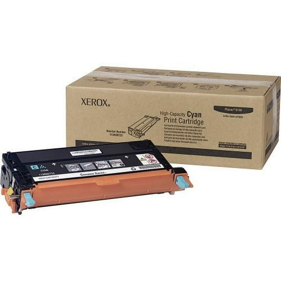 Xerox Original Toner Cartridge Laser - Cyan - 1 Each