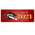 thumbnail image 1 of Class of 2021 Congratulations 13 oz Banner 13 oz Vinyl Banner With Metal Grommets, 1 of 4