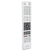 Universal TV Remote Control Replacement for Toshiba Television, Black, Compatible with Multiple Toshiba Smart and LED TV Models