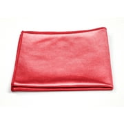 Pro-Clean Basics Red Microfiber Glass Cleaning Cloth, 16in x 16in: 48-Pack
