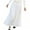 White, variant on Sngxgn Women's Ruched High Waist Knee Length A-Line Stretchy Flared Casual Skirt(White,One Size)