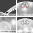 thumbnail image 4 of SXcggal Titanium Pan With Lid 2025 Durable Scratch Non Stick Titanium Pan For Cooking Multifunctional Healthy Unbreakable Kitchenware, 4 of 9