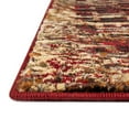 thumbnail image 6 of Unique Loom Saturn Collection Area Rug - Aura (5' 3" Octagon Burgundy/Cream), 6 of 7