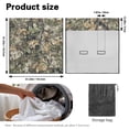 thumbnail image 7 of Xoenoiee Hunting Camo Forest Print Waterproof Backseat Cover Waterproof Rear Bench Towel Seat Covers, Car Seat Protector for Gym Swimming, Universal Fits for Truck Van and SUV, 7 of 7