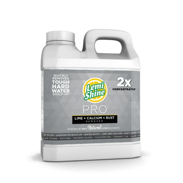 Lemi Shine Pro, Lime, Calcium, Rust Remover Concentrate, 32 fl oz.