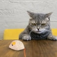 thumbnail image 3 of Plush Filled Mice Toys for Indoor Cats, Realistic Design, 8 Assorted Colors, Soft, Lightweight, Promotes Hunting Instincts, Value Pack, 3 of 3