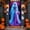 A, variant on Halloween Ghost Figure Door Cover Tapestry, Spooky Blue Specter Pattern Front Door Hanging Banner, Foldable Fabric Seasonal Door Wrap Decor For Home Porch Holiday Party Display.D