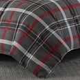 thumbnail image 5 of Eddie Bauer Home  Willow Collection  Bedding Set-Soft and Cozy, Reversible Plaid Comforter, King, Dark Grey King Dark Grey, 5 of 5