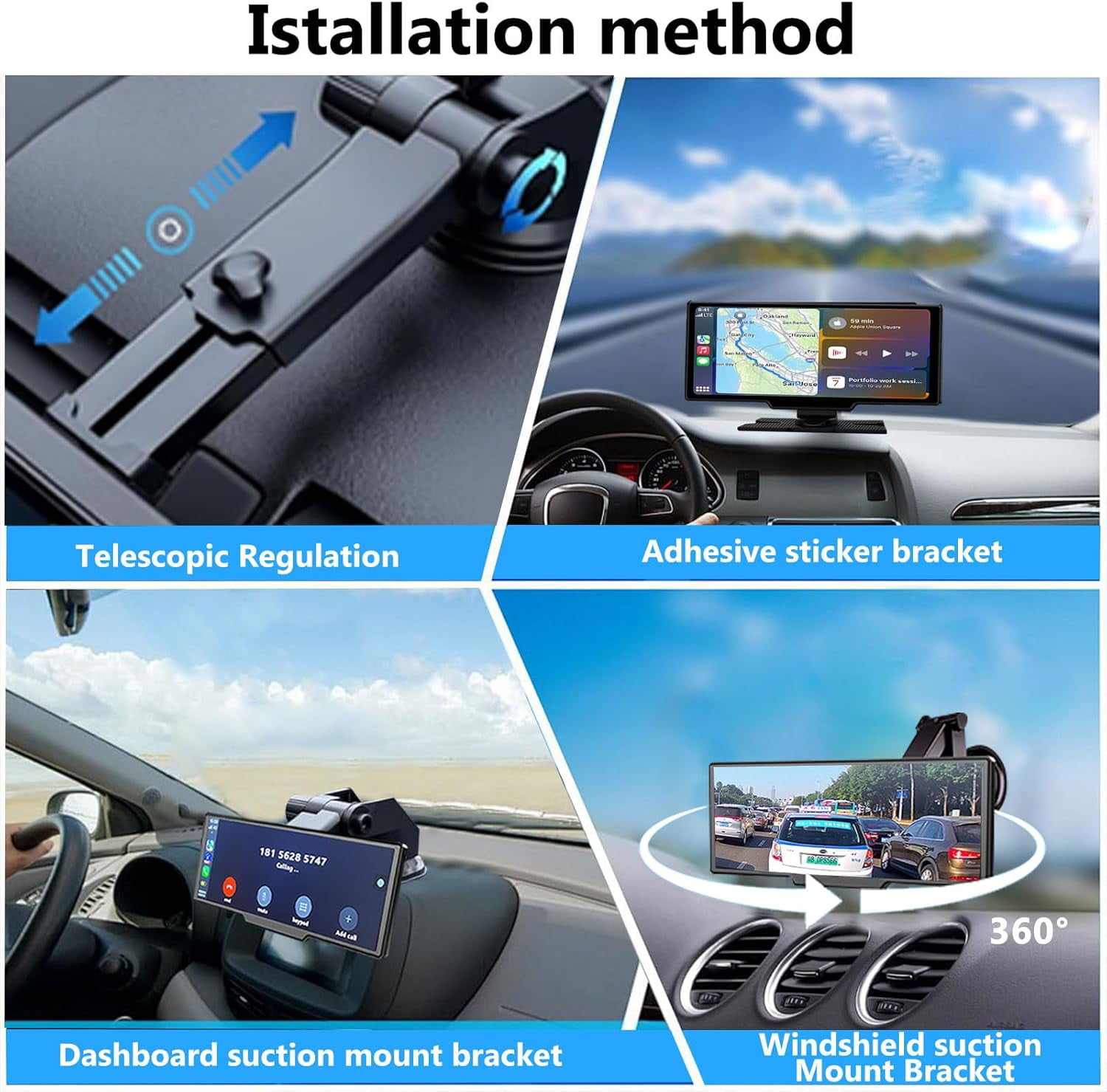 Apple - ayuuuuuka Amazon.com: 11.26 Inch Wireless CarPlay Screen for Car