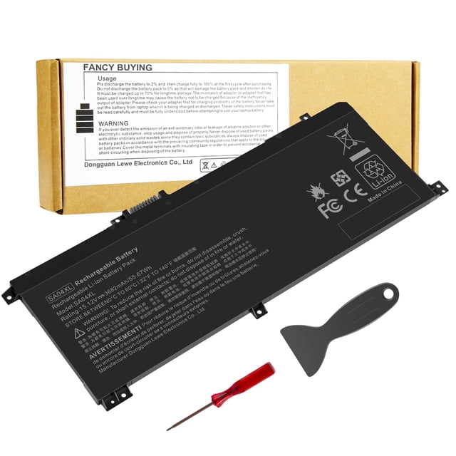 Batería para portátil Fancy Buying SA04XL, 15,12 V, 55,67 Wh, polímero