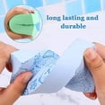 thumbnail image 3 of Esponja exfoliante ultrasuave de 3 uds, esponja de baño para ducha de niños y adultos, removedor de esponja para piel muerta de PVA, 3 of 5
