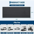thumbnail image 4 of QinaQin 7.8 x 18 Ft Thick Roll Pvc Garage Mat with Diamond Pattern, Non-Slip Floor Protection Mat, Suitable for Garages, Warehouses, Gyms, Trailers, Suvs, 4 of 7
