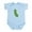 Sky Blue, variant on CafePress - Funny Pickle Body Suit - Baby Light Bodysuit, Size Newborn - 24 Months