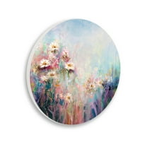 Stupell Industries Modern Vivid Flower Meadow Painting Unframed Art Print Wall Art, Design by Karen Hale