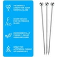 thumbnail image 3 of Stainless Steel Cocktail Picks, 15 Count, 4.3-Inch for Martinis, Olives & More, 3 of 8