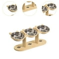 thumbnail image 6 of Bothyi Elevated Pet Bowls Raised Cat Feeder Lightweight Portable Puppy Dish Water stand, 6 of 8