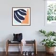 thumbnail image 3 of Art.com Bright Wave I Art Print by Emma Scarvey, Brown Frame Wall Art, 29" x 29", 3 of 5