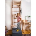 thumbnail image 3 of BenchK 111 + A204 Wooden wall bars for kids room with adjustable pull-up bar and gymnastic accessories, 3 of 8