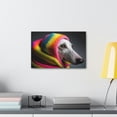 thumbnail image 4 of Funny Whippet Silly Whippet Scene Inside Wall Art Ready to Hang Unframed, 4 of 18