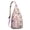 Pink-64, variant on Chicken Lovers Sling Backpack&nbsp;– Farm Animal Print Crossbody Bag, Multi-Functional Lightweight Travel Pack