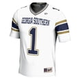 thumbnail image 2 of Men's GameDay Greats #1 White Georgia Southern Eagles Endzone Football Jersey, 2 of 4