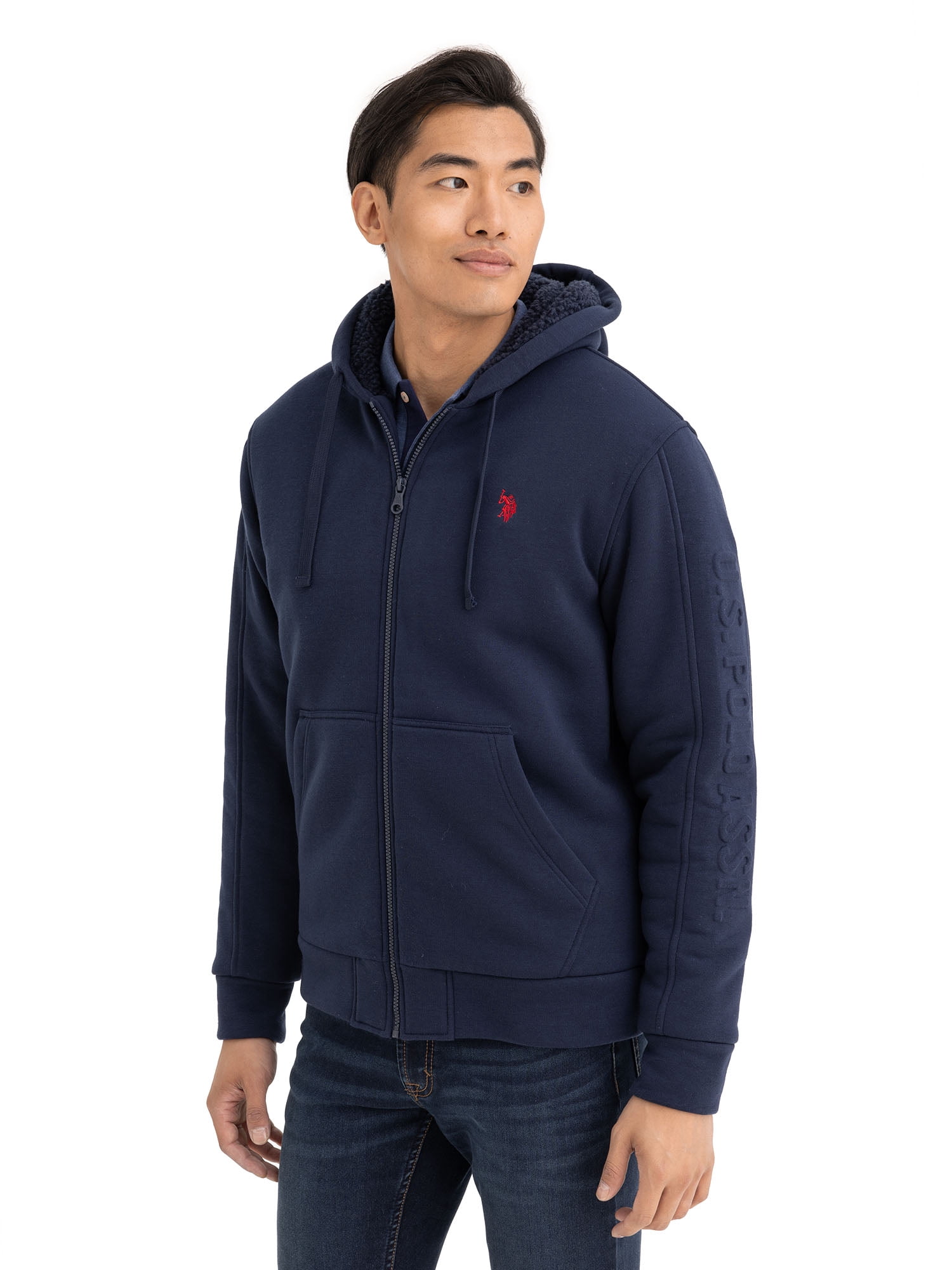 U.S. Polo Assn. Men's Fleece Lined Hoodie, Size S-XL