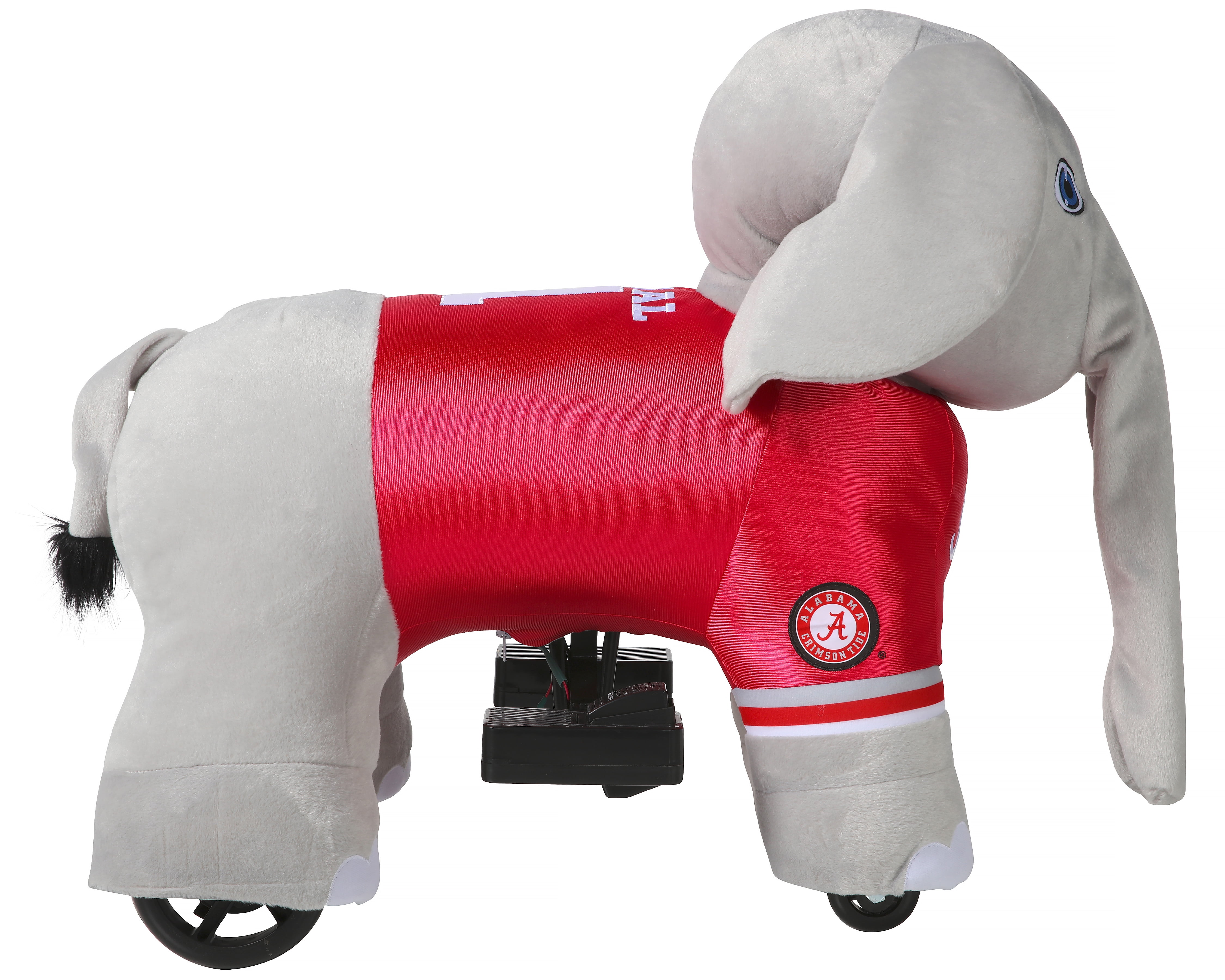 Dynacraft 6 volt hot plush ride on toy with team bus